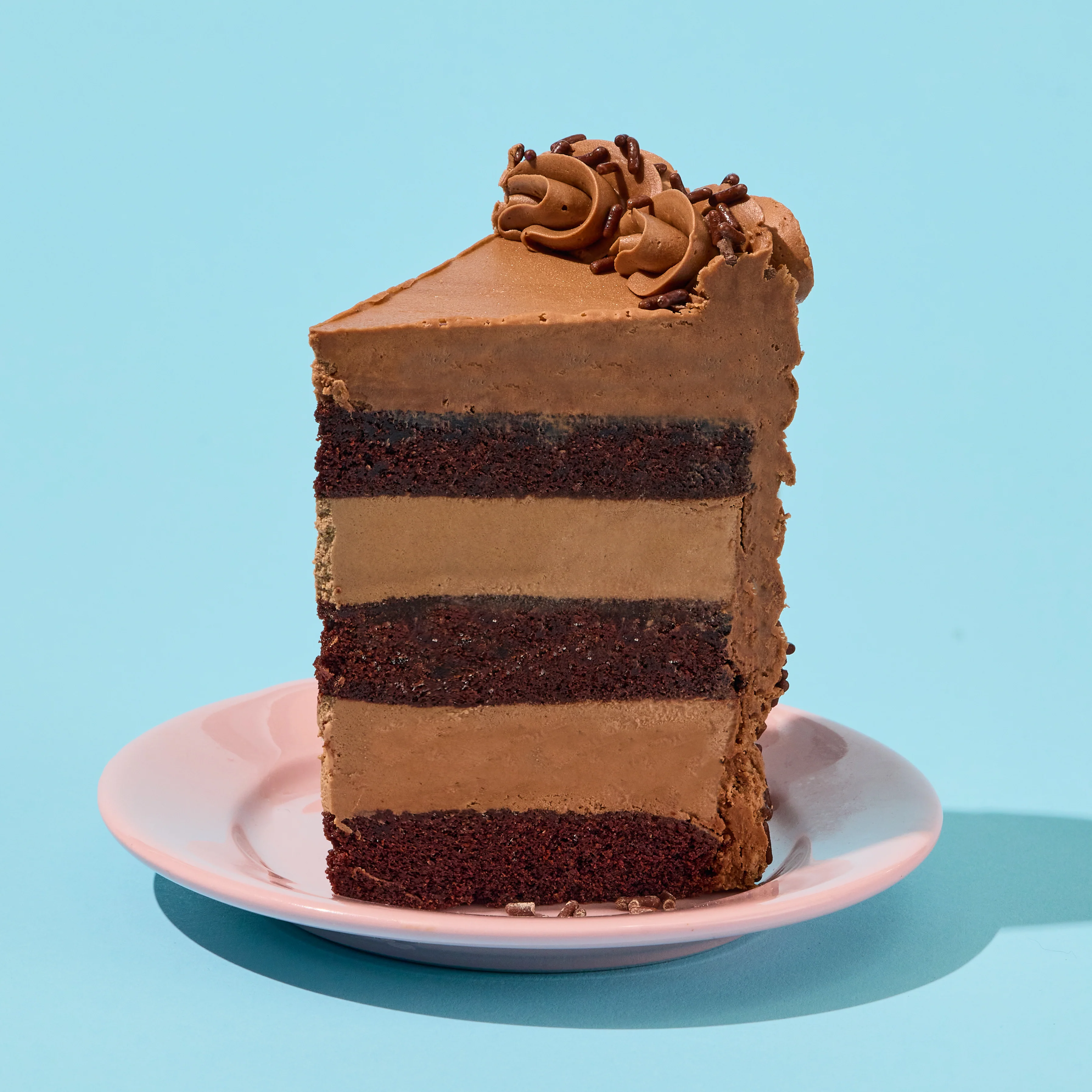 Dark Chocolate Whiskey Mini Ice Cream Cake - Image 3